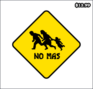 No Mas T-Shirt - Anti Illegal Immigration T-Shirts