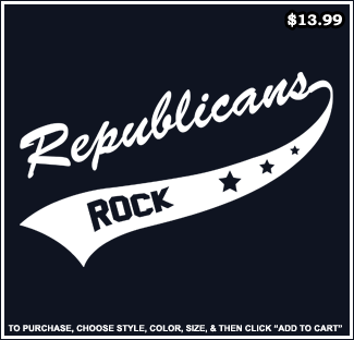Republicans Rock T-Shirt - Republican T-Shirts